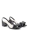 Sole House_Black Bows Midnight Heels _Online_at_Aza_Fashions