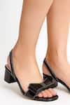 Buy_Sole House_Black Bows Midnight Heels _at_Aza_Fashions