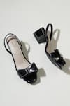 Shop_Sole House_Black Bows Midnight Heels _at_Aza_Fashions