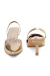 Shop_Sole House_Gold Cut Work, Embroidery Laura Floral Pencil Heels _Online_at_Aza_Fashions