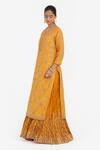 Buy Kora Yellow Chanderi , Organza Embroidery, Sequins, Dori And Kurta Lehenga Online at Aza Fashions Buy_Kora_Yellow Chanderi , Organza Embroidery, Sequins, Dori And Kurta Lehenga _Online_at_Aza_Fashions