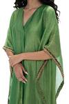 Buy Mimamsaa Green Tissue Gota Patti, Embroidery, Beads Malati Handwoven Crushed Kaftan Set Online at Aza Fashions Buy_Mimamsaa_Green Tissue Gota Patti, Embroidery, Beads Malati Handwoven Crushed Kaftan Set _Online_at_Aza_Fashions