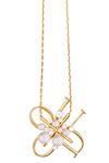 Shop Quod Gold Plated Wreath Pendant at Aza Fashions Shop_Quod_Gold Plated Wreath Pendant _at_Aza_Fashions