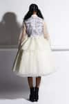 Shop_Quod_Ivory Silk Organza, Tulle Valley Skirt _at_Aza_Fashions