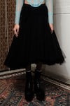 Quod_Black Nylon Willow Skirt _Online_at_Aza_Fashions