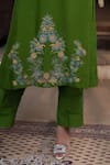 Buy Angad Creations Green Crepe, Organza Embroidery, Zari Scoop Neck Gulshan Kurta Set Online at Aza Fashions Buy_Angad Creations_Green Crepe, Organza Embroidery, Zari Scoop Neck Gulshan Kurta Set _Online_at_Aza_Fashions