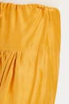 Buy_Kora_Yellow Silk, Chanderi Embroidery, Beads, Sequins Dori Salwar _Online_at_Aza_Fashions
