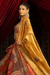Buy Sonia Baderia Multi Color Chanderi, Brocade, Tissue Sequins, Beads, And Vintage Lehenga Set Online at Aza Fashions Buy_Sonia Baderia_Multi Color Chanderi, Brocade, Tissue Sequins, Beads, And Vintage Lehenga Set _Online_at_Aza_Fashions
