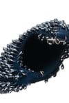Nazaakat By Samara Singh_Blue Beads Embellished Clutch Bag _Online_at_Aza_Fashions