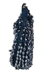Buy_Nazaakat By Samara Singh_Blue Beads Embellished Clutch Bag _Online_at_Aza_Fashions