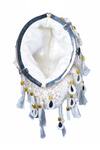 Buy_Nazaakat By Samara Singh_Silver Sequins, Beads, Pearls, Mirrors, Sequin, And Embellished Batua Bag 