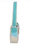 Buy_Nazaakat By Samara Singh_Blue Beads Beach Scene Shoulder Bag _Online_at_Aza_Fashions