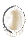 Shop Nazaakat By Samara Singh White Beads, Mirrors, Pearls, Tassels And Embellished Batua Bag Shop_Nazaakat By Samara Singh_White Beads, Mirrors, Pearls, Tassels And Embellished Batua Bag
