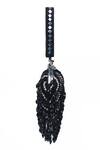 Shop Nazaakat By Samara Singh Black Beads, Mirrors, Tassels And Pearl Embellished Batua Bag Online at Aza Fashions Shop_Nazaakat By Samara Singh_Black Beads, Mirrors, Tassels And Pearl Embellished Batua Bag _Online_at_Aza_Fashions