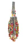 Buy Nazaakat By Samara Singh Multi Color Beads, Pearls, Sequins, Embellished Potli Bag With And Drops Online at Aza Fashions Buy_Nazaakat By Samara Singh_Multi Color Beads, Pearls, Sequins, Embellished Potli Bag With And Drops _Online_at_Aza_Fashions