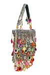 Shop Nazaakat By Samara Singh Multi Color Beads, Pearls, Sequins, Embellished Potli Bag With And Drops Online at Aza Fashions Shop_Nazaakat By Samara Singh_Multi Color Beads, Pearls, Sequins, Embellished Potli Bag With And Drops _Online_at_Aza_Fashions