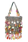 Nazaakat By Samara Singh Multi Color Beads, Pearls, Sequins, Embellished Potli Bag With And Drops Online at Aza Fashions Nazaakat By Samara Singh_Multi Color Beads, Pearls, Sequins, Embellished Potli Bag With And Drops _Online_at_Aza_Fashions