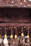 Buy Nazaakat By Samara Singh Wine Beads, Sequins, Mirrors And Embellished Flap Bag Online at Aza Fashions Buy_Nazaakat By Samara Singh_Wine Beads, Sequins, Mirrors And Embellished Flap Bag _Online_at_Aza_Fashions