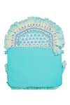 Buy_Nazaakat By Samara Singh_Aqua Beads, Sequins, Tassels Beaded And Embellished Boho Bag 