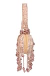Buy_Nazaakat By Samara Singh_Beige Sequins, Beads, Pearls And Embellished Potli Bag _Online_at_Aza_Fashions