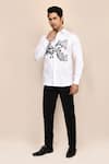 Buy_Aryavir Malhotra_White Cotton Giza Shirt 