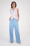 Buy Betrue Blue Denim Classic Straight Pant at Aza Fashions Buy_Betrue_Blue Denim Classic Straight Pant _at_Aza_Fashions