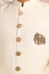 Buy_Cosa Nostraa_Gold Stones Royal Elephant Regal Brooch 