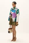 Buy_Kharakapas_Multi Color Cotton High Neck Pangong Printed Jacket _Online_at_Aza_Fashions
