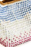 Etcetera_Multi Color Crystals, Stones, Rhinestones Paris Petite Spring Party Bag _Online_at_Aza_Fashions