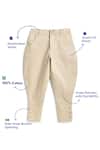 Buy_Tiber Taber_Cream Cotton Jodhpuri Pant _Online_at_Aza_Fashions