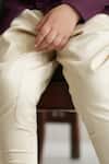 Tiber Taber_Cream Cotton Jodhpuri Pant _at_Aza_Fashions