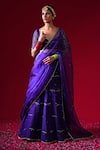 Buy_Kalakari By Akanksha_Purple , , , Organza Rajeshwari Lehenga Set 