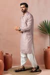 Buy Arihant Rai Sinha Pink Cotton, Silk Printed Kurta And Salwar Set Online at Aza Fashions Buy_Arihant Rai Sinha_Pink Cotton, Silk Printed Kurta And Salwar Set _Online_at_Aza_Fashions