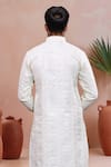 Shop Arihant Rai Sinha Cream Viscose, Silk Embroidery, Mirrors Kurta Set at Aza Fashions Shop_Arihant Rai Sinha_Cream Viscose, Silk Embroidery, Mirrors Kurta Set _at_Aza_Fashions