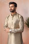 Buy Arihant Rai Sinha Beige Jacquard, Silk Woven Kurta With Salwar Online at Aza Fashions Buy_Arihant Rai Sinha_Beige Jacquard, Silk Woven Kurta With Salwar _Online_at_Aza_Fashions