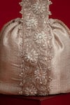 Shop_Amyra_Gold Embroidery, Sequins, Beads, Tassels, Zari Tej Potli Bag