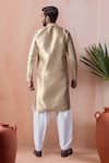 Shop Arihant Rai Sinha Beige Jacquard, Silk Woven Kurta With Salwar at Aza Fashions Shop_Arihant Rai Sinha_Beige Jacquard, Silk Woven Kurta With Salwar _at_Aza_Fashions