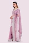 Buy Onaya Lilac Organza Embroidery, Pearls, Beads Sweetheart Moti Saree And Blouse Set Online at Aza Fashions Buy_Onaya_Lilac Organza Embroidery, Pearls, Beads Sweetheart Moti Saree And Blouse Set _Online_at_Aza_Fashions