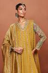 Buy Sue Mue Mustard Georgette, Tissue, Crepe, Lycra Embroidery, Payaliya Anarkali Set Online at Aza Fashions Buy_Sue Mue_Mustard Georgette, Tissue, Crepe, Lycra Embroidery, Payaliya Anarkali Set _Online_at_Aza_Fashions