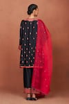 Shop Sue Mue Black , Organza Embroidery, Nai Floral Paisley Kurta Salwar Set at Aza Fashions Shop_Sue Mue_Black , Organza Embroidery, Nai Floral Paisley Kurta Salwar Set _at_Aza_Fashions