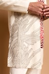 Buy Rohit Doshi Off White Cotton, Crepe, Rayon Embroidery, Beads Kurta And Pant Set Online at Aza Fashions Buy_Rohit Doshi_Off White Cotton, Crepe, Rayon Embroidery, Beads Kurta And Pant Set _Online_at_Aza_Fashions