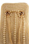 A Clutch Story_Gold Pearls, Beads, Tassels Maharani Embellished Clutch _Online_at_Aza_Fashions