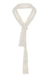 Shop_HRISHA_Off White Pearl Knot Design Long Necklace _at_Aza_Fashions