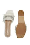 Shop_Sole Mates by Palak_White Chic Embellished Flats _at_Aza_Fashions