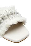 Buy_Sole Mates by Palak_White Chic Embellished Flats _Online_at_Aza_Fashions