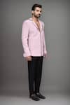 Buy_Arihant Rai Sinha_Pink Embroidery Zipper Jacket And Pant Set 