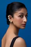Buy_Ethnic Andaz_Gold Plated Pearls Baroque Pair Of Ear Cuffs _at_Aza_Fashions