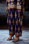 Shop_Rajdeep Ranawat_Navy Modal, Satin Bethari Permaz Pant 