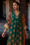 Buy_Rajdeep Ranawat_Maroon Bethari Irem Dupatta _Online_at_Aza_Fashions