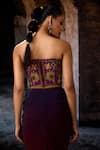 Shop_Rajdeep Ranawat_Purple Crepe Embroidery Sweetheart Neck Bethari Corset _Online_at_Aza_Fashions